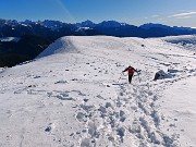 PIANI (1700 m) e MONTE AVARO (2080 m), sole e neve-4genn24